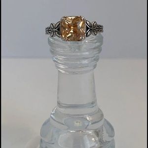 Sterling Silver Twin Butterfly Ring